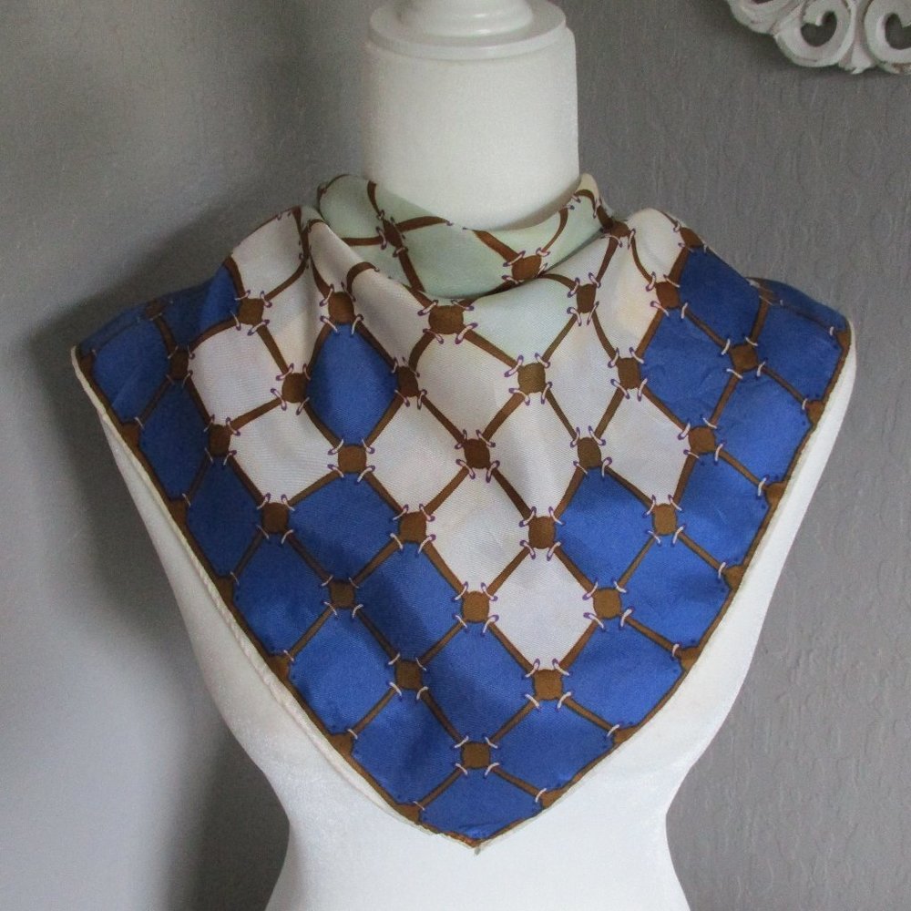 1950s tetris block scarf